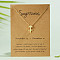 Alloy Constellation Pendant Necklaces, Golden, Sagittarius, 16.14 inch(41cm)