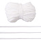 20 Yards Nylon Ribbon, Clothes Sewing, for Making Bowknot, White, 1/4 inch(5mm)
