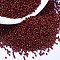 MIYUKI Delica Beads, Cylinder, Japanese Seed Beads, 11/0, (DB2120) Duracoat Dyed Opaque Maroon, 1.3x1.6mm, Hole: 0.8mm, about 2000pcs/10g