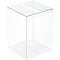 15Pcs Rectangle Transparent Plastic PVC Box Gift Packaging, Waterproof Folding Box, for Toys & Molds, Clear, Box: 10x10x14.2cm, 15pcs