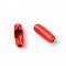 Iron Ball Chain Connectors, Column, Red, 8.5x3mm, 10pcs/bag