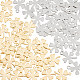 Unicraftale 60 Stück 2 Farben 201 & 304 Edelstahlanhänger STAS-UN0051-72-1