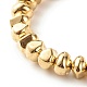 Pépites ccb perles en plastique bracelet extensible pour fille femmes BJEW-JB07303-4