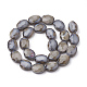 Chapelets de perles en verre opaque de couleur unie GLAA-N032-02G-2