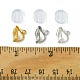 12шт 3 цвета латунные клипсы для серег KK-FS0001-28-5