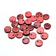 Dyed Flat Round Coconut Charms COCO-N001-02F-12mm-1