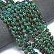 Природного малахита бисер нитей G-K389-E82-01-2
