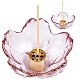 Sakura-Dipschale aus Glas&nbsp;AJEW-CN0004-76A-1