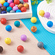120Pcs 12 Colors Silicone Beads SIL-TA0001-16-6