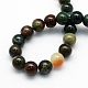 Natural Indian Agate Round Beads Strands G-S152-8mm-2
