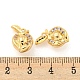 Латунные микро проложить кубического циркония подвески KK-K369-01G-05-4