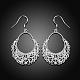 High Quality Teardrop Brass Dangle Earrings EJEW-BB11959-4