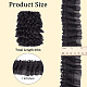 GORGECRAFT 11 Yards Black Double-Layer Pleated Chiffon Lace Trim 5cm Wide 2-Layer Gathered Ruffle Trim Edging Tulle Trimmings Fabric Ribbon for Home DIY Sewing Crafts Costume Pillowcase Embellishments OCOR-GF0002-14C-2