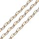 Real 18K Gold Plated Brass Dapped Chains CHC-R126-09G-2