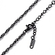 304 Singapur-Halskette aus Edelstahl für Männer und Frauen NJEW-K245-013C-2