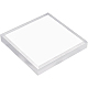 Base espositiva quadrata in acrilico benecreat DIY-WH0030-97-1