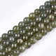 Natürliche grüne Apatit Perlen Stränge G-T108-33-1