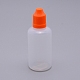ペットボトル  liqiudボトル  コラム  レッドオレンジ  93mm  ボトル：77.5x34mm  容量：50ミリリットル AJEW-WH0092-21L-1
