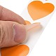 Adesivi di carta del cuore DIY-I107-01D-4