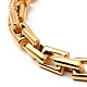 Placage ionique (ip) 304 bracelet chaîne à maillons rectangulaires en acier inoxydable pour hommes femmes BJEW-E009-04G-2