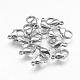 304 Stainless Steel Lobster Claw Clasps STAS-F125-12x7mm-P-1