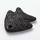 Synthetic Lava Rock Big Fish Pendants G-O025-07A-2