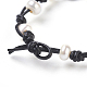 Natural Pearl Bracelets BJEW-JB03828-04-3