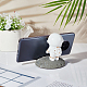 GORGECRAFT Astronaut Phone Holder 3D Cartoon Spaceman Figurine Space Theme Smartphone Tablet Stands Mobile Cell Phones Bracket Supporters for Car Desk Home Office Gifts Decorations DJEW-WH0033-18-5