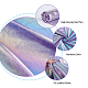 Superfindings 53.94 pulgada tela iridiscente brillo costura elaboración tela holográfica traje etapa rendimiento tela para ropa patchwork costura arte DIY-WH0030-88-4