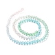 Chapelets de perles en verre transparente   GLAA-E036-07C-4