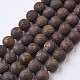 Natürliche bronzite Perlenstränge G-J376-32-12mm-1