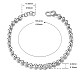 Shegrace 925 bracelets de perles en argent sterling JB413A-2
