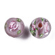 Handgemachte Murano Glas Perlen Stränge LAMP-N021-45E-5