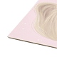 Cartes d'affichage d'attaches de cheveux en papier 100pcs CDIS-C003-02-3