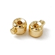 Brass Beads KK-K271-15G-2