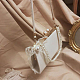 ABS Plastic Imitation Pearl Bag Strap Chains FIND-PH0001-74-7