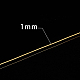Benecreat 2 rotoli di filo a bobina in argento / oro resistente all'appannamento gauge 18 CWIR-BC0002-04-5