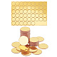 Pandahall elite 100 stücke gold acryl spiegel wandaufkleber AJEW-PH0004-90B-1