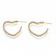 Brass Stud Earrings KK-S348-454-NF-2