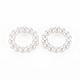 Perles d'imitation perles en plastique ABS OACR-T003-38-3