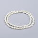 Chapelets de perles en verre électroplaqué EGLA-J149-C-6mm-FR02-2