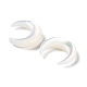 Perles de coquillage blanc naturel SHEL-M020-04C-2