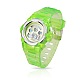 Ohsenブランドのレディースシリコーンスポーツ腕時計  高品質のステンレス鋼のデジタル時計  芝生の緑  220x17mm  ウォッチヘッド：42x40x14mm  ウオッチフェス：32x32mm WACH-N002-24-2