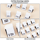 Nbeads 280Pcs 7 Style Neonatal Month Clothing Labels Size FIND-NB0001-45-4