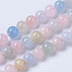 Chapelets de perles en morganite naturelle G-F568-223-4mm-1
