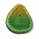 Cabochon a fettine di agata naturale bicolore G-I251-13-3