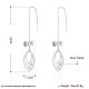 Trendy Brass Threader Earrings EJEW-BB21106-6