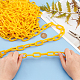 AHANDMAKER 32.8 Ft Plastic Safety Chain FIND-WH0042-63-3