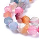 Dyed Natural Agate Beads Strands G-F685-01-3