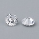 Cabujones de circonita cúbica en forma de diamante de grado transparente X-ZIRC-M002-3mm-007-2